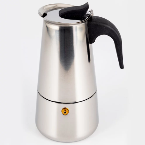 Cafetera italiana 12 tazas acero
