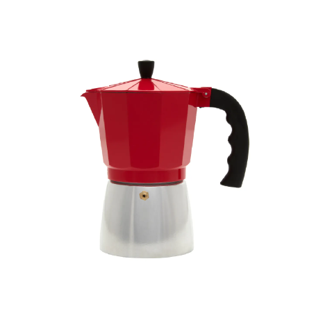 Cafetera italiana 3 tazas Roja Imusa