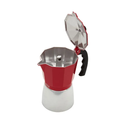 Cafetera italiana 3 tazas Roja Imusa