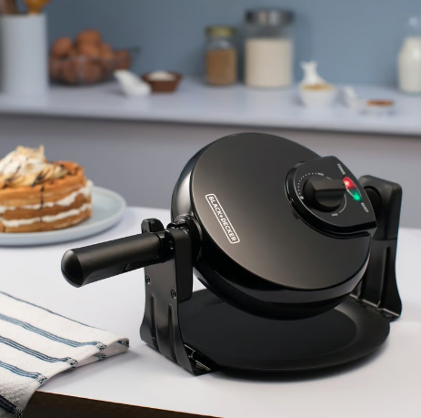 Wafflera Black+Decker giratoria