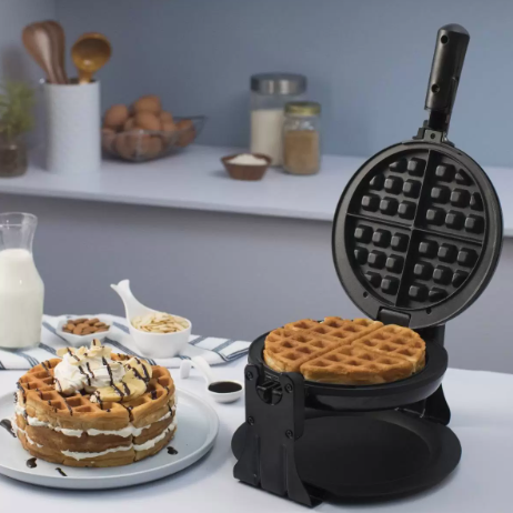 Wafflera Black+Decker giratoria