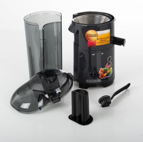 Extractor de jugos 400w Black+Decker je2500b-la