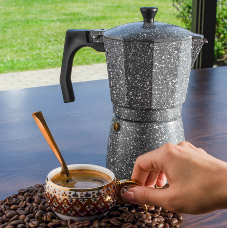 Cafetera italiana 9 tazas arteeza Novum